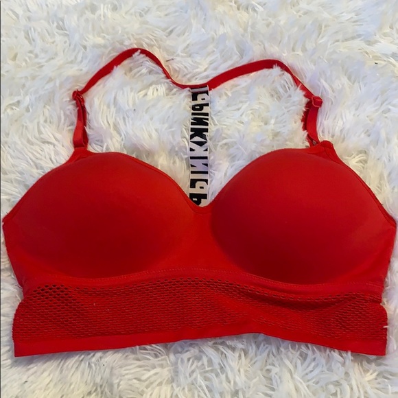 Victoria’s Secret pink wireless bra